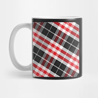 Copy of Scottish tartan Black Watch, black, red,green, yellow, blue Mug